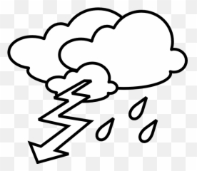 Emoticon - Clip Art Library Outline Image Of Thunder Emoji,Emoji For Mooning On Iphone