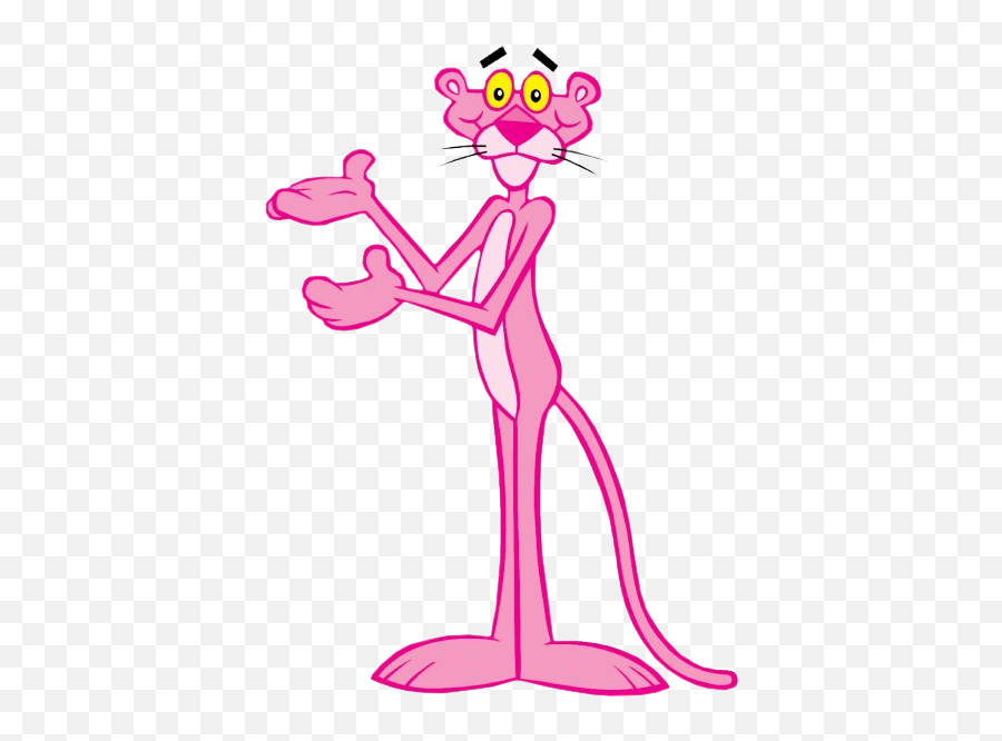 Pink Panther - La Pantera Rosa Emoji,Panther Emoji