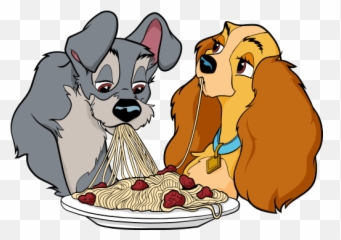 Vk Sticker - Topo De Bolo A Dama E O Vagabundo Emoji,Tramp Emoji Disney