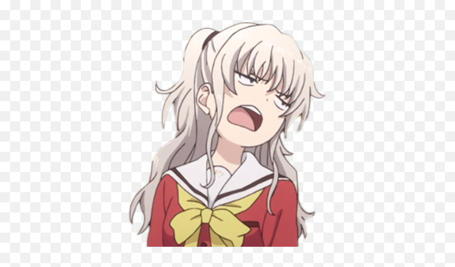 Anime Girl Meme Icons Emoji,Sighing Emoji