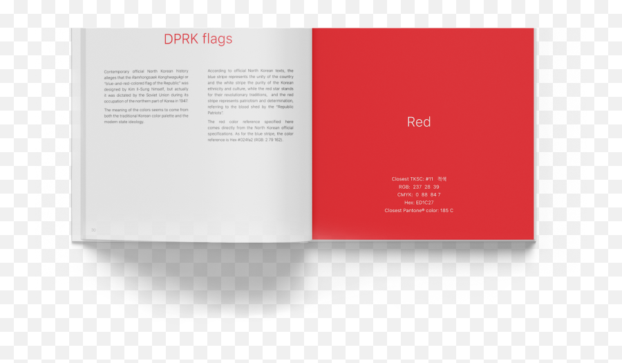 Colors Of North Korea - Document Emoji,The Emotion Of Color Design Book