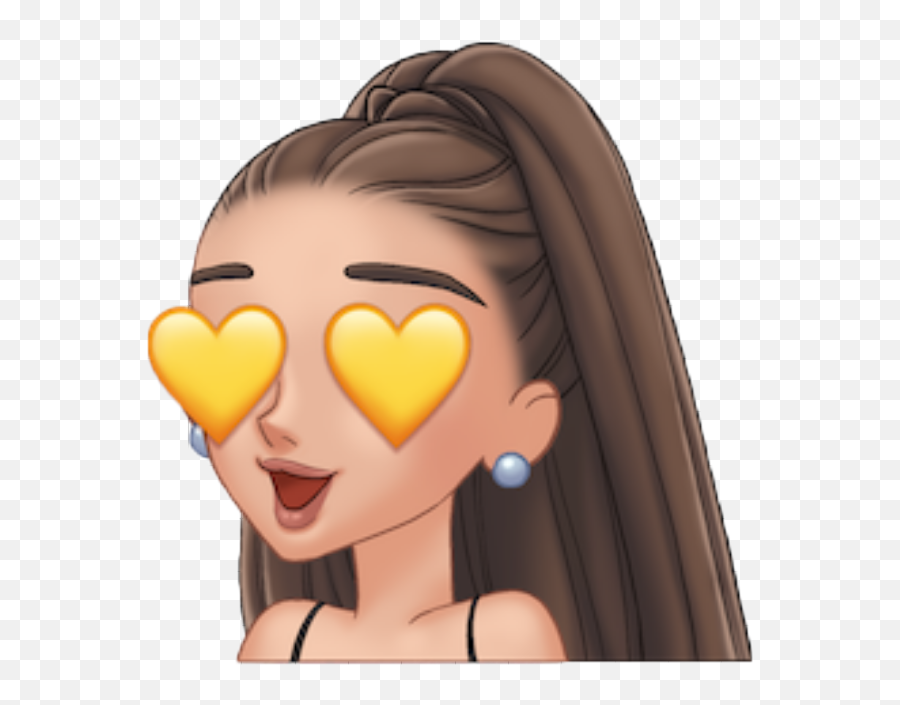 Emoticon Arianagrande Love Yellow - Ariana Grande Arimoji Gif Emoji,Emoticon For Singing From Your Heart