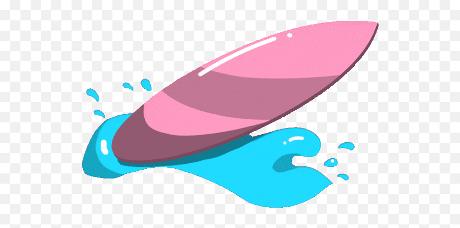 Top Board Celebration Stickers For Android U0026 Ios Gfycat - Surfboard On Wave Clipart Emoji,Celebration Emoji Gif