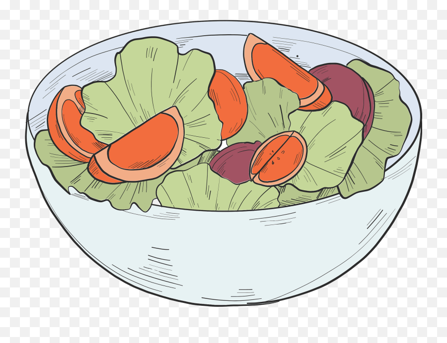 Salad For Lunch Clipart - Mixing Bowl Emoji,Salad Emoji