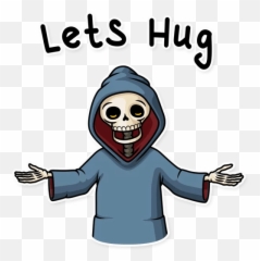 Friendly Death Stickers - Live Wa Stickers Emoji,Anime Emotions Dead
