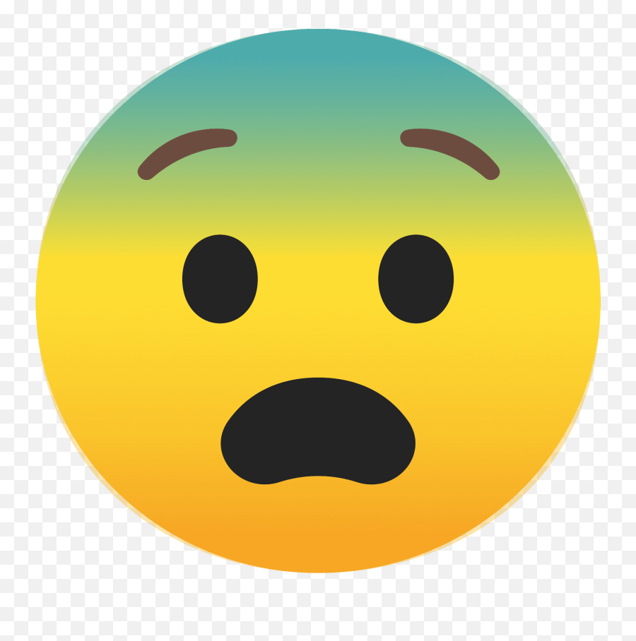 Fearful Face Emoji Clipart Free Download Transparent Png - Happy,Scared Emotion