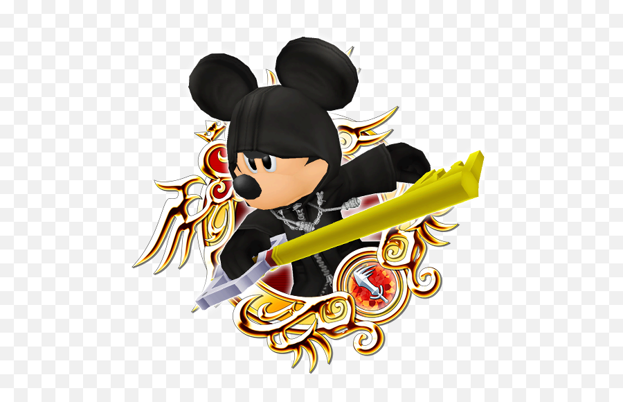 Black Coat King Mickey - Khux Wiki Emoji,What Do Lightning Clouds Do In Emoji Blitz
