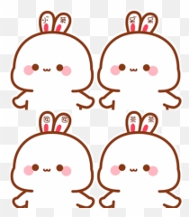 Tkthao219 Bunny Sticker - Tkthao219 Bunny Discover U0026 Share Emoji,Bunny Emoji Text