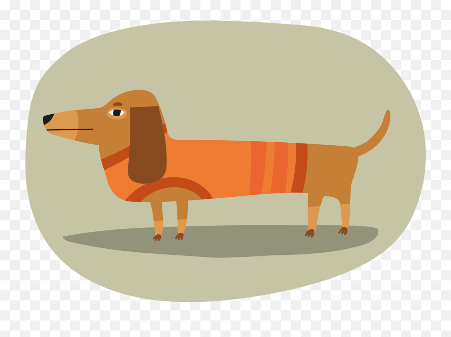 Dachshund Clipart - Animal Figure Emoji,Weenie Dog Emoji