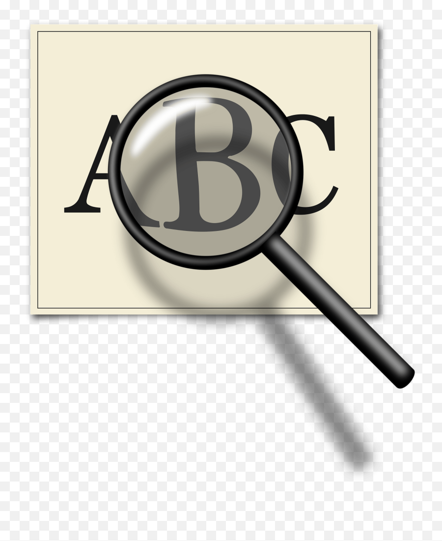 Magnifying Glass Over Tile With Letters Clipart Free Emoji,Magnifier Emoji