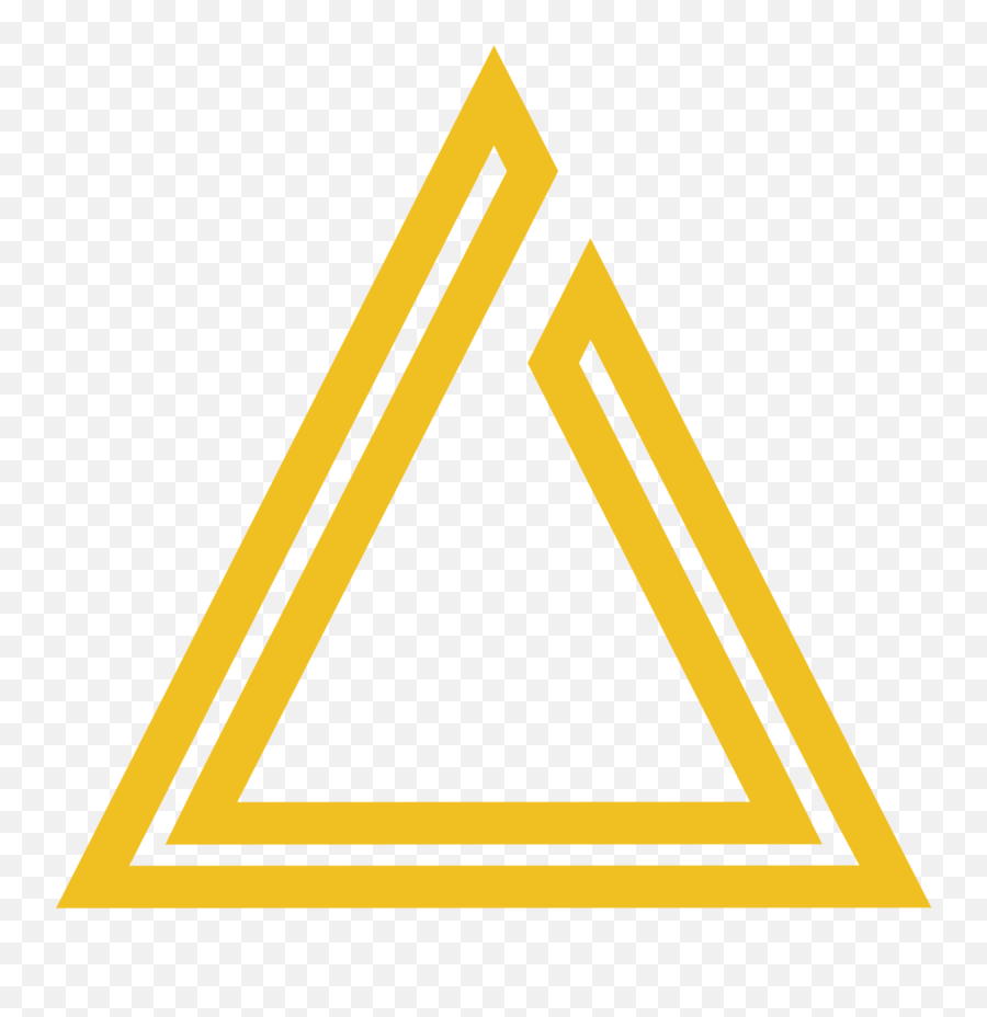 Optical Theory Emoji,Yellow Triangle Emoji