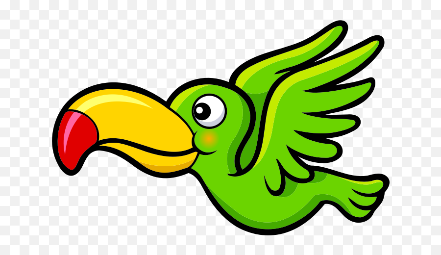 Flying Bird Animated - Openclipart Emoji,Birtd Emoji