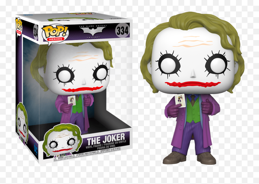 Pop Heroes Dcu0027s The Dark Knight - The Joker 10 Inch Emoji,Teams Darth Vader Emoji