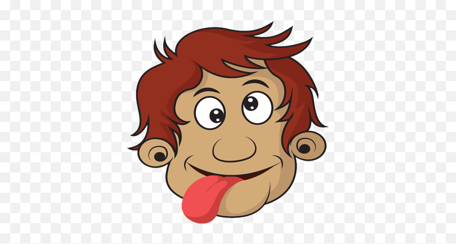 Crazy Raj Emoji By Damien Ramsawak,Tongue Out Crazy Emoji