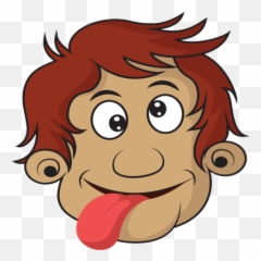 Crazy Raj Emoji By Damien Ramsawak,Tongue Out Crazy Emoji