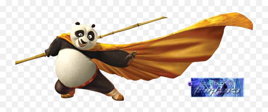 Download Kung Fu Panda Render Photo - Fictional Character Emoji,Kung Fu Panda Emoji