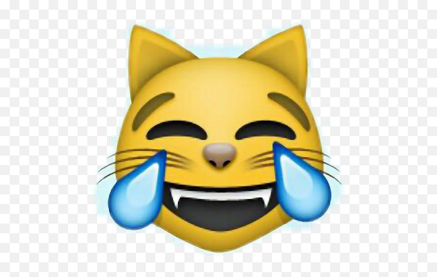 Download Emoji Cat Funny Happy Laugh - Sad Cat Face Emoji,Cute Cat Emoji
