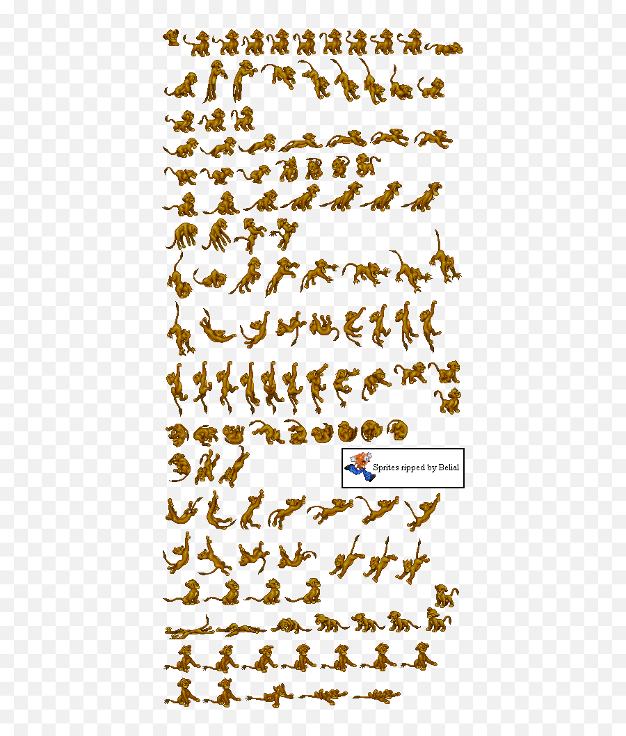 The Lion King - Puppu0027s Free Stuff Marvel Vs Capcom Wolverine Sprite Sheet Emoji,Scooby Doo Emoticons