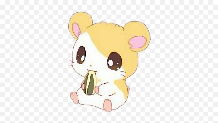 Hamster - Cartoon Clipart Full Size Clipart Kawaii Hamster Emoji,Hamster Emoji