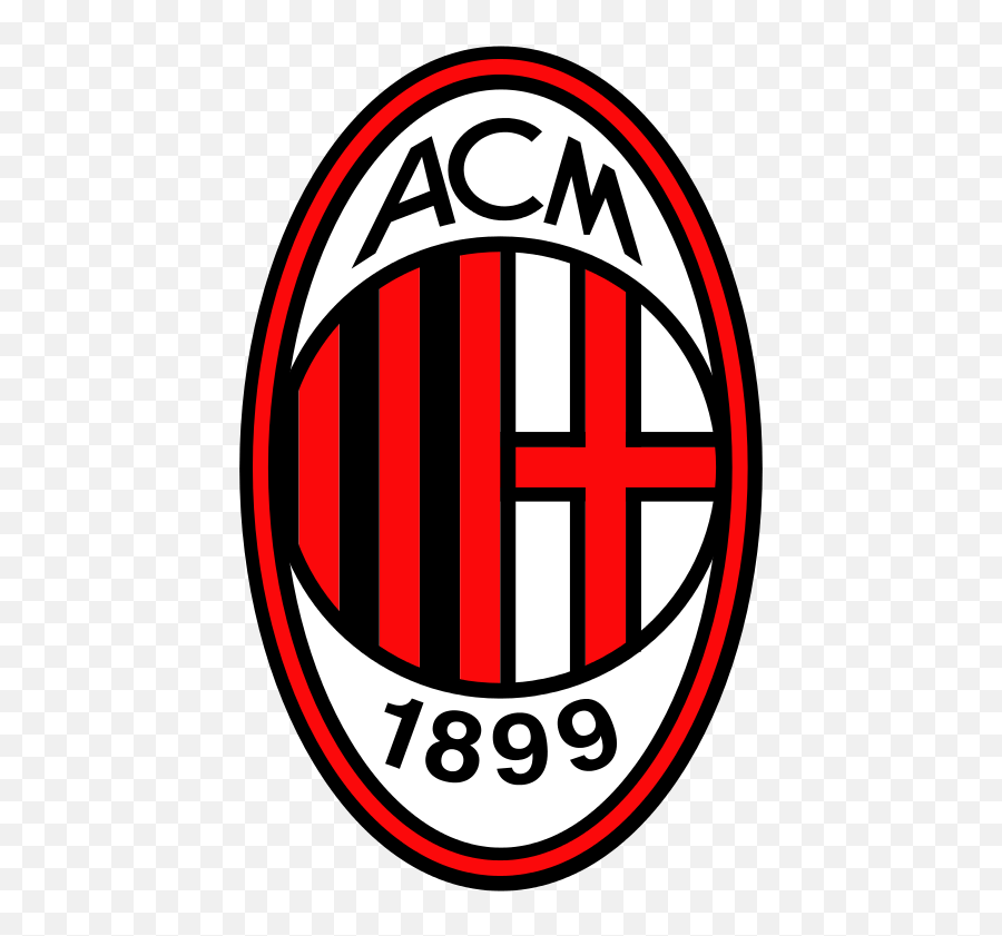 Ac Milan Logo Transparent Png - Ac Milan Logo Vector Png Emoji,Milan Emoticon