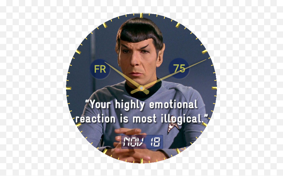 Download Logical Spock - Spock Your Highly Emotional Reaction Emoji,Spock Showing Emotion
