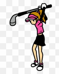 Golf Clipart Lady Golf Golf Lady Golf - Golf Girl Clipart Emoji,Golf Emoji Free