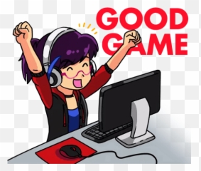 Sticker Gamer Girl List - Stickerchan Doing A World Of Good Aiche Emoji,Emoji Girl Games