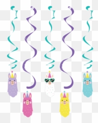Llama Party Amscan Asia Pacific - Black Gold Dizzy Danglers Emoji,Llama Emoticon Text