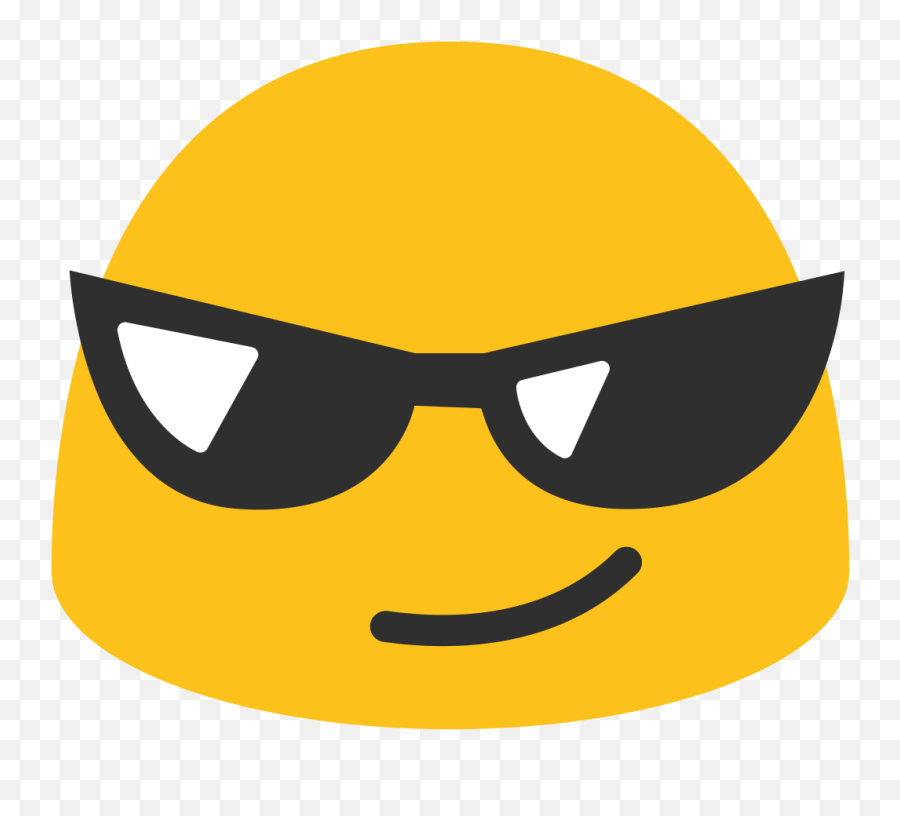 Blobdoubtful - Android Sunglasses Cool Emoji,Emojis Doubtful