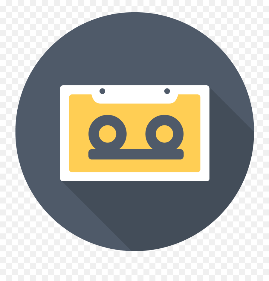 Cassette Icon - Cassette Png Icon Emoji,Cassette Tape Emoji