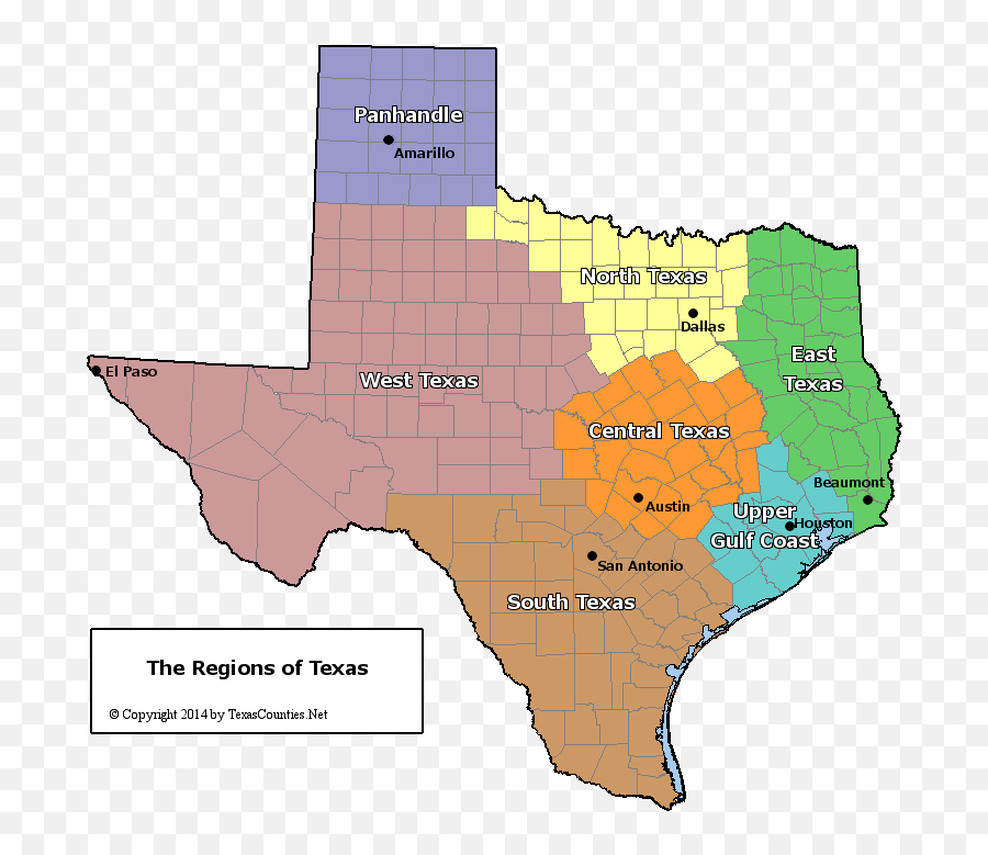 Map Of The Regions Of Texas Map Texas Life West Texas - Tarrant County In Texas Emoji,Texans Emoji