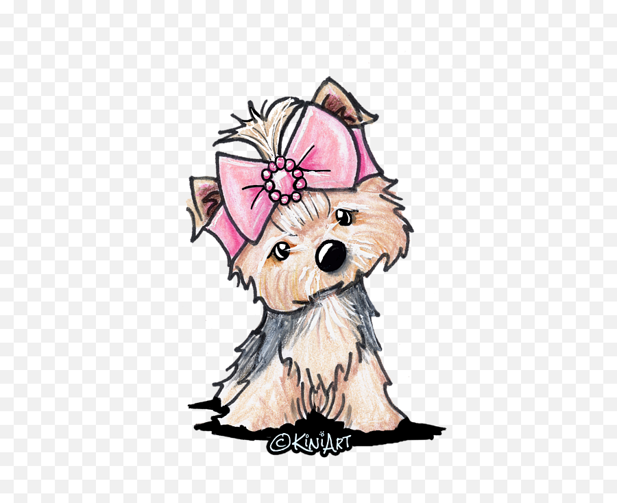 Clipart Puppy Yorkie Picture 637487 Clipart Puppy Yorkie - Drawing Emoji,Yorkie Emoji