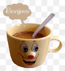Pin - Gif Animé Cafe Bonjour Emoji,Animated Coffee Emojis Gifts