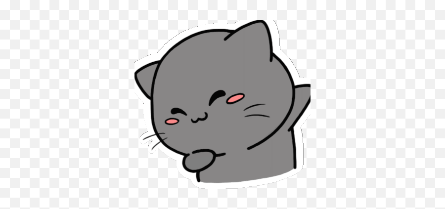 Xvoloethecool On Scratch - Dabbing Cat Dab Gif Emoji,Asdfmovie In Emoji Movie