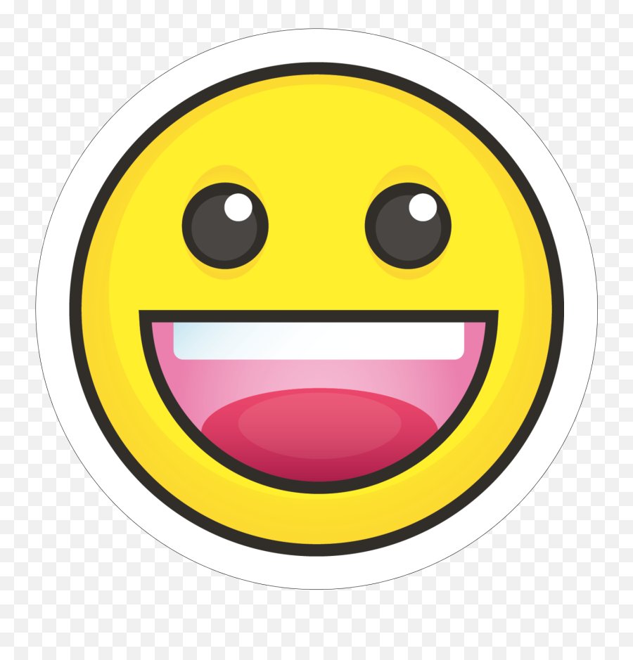 Emoji Faces Predesigned Template For - Happy Smiley,Slant Face Emoji