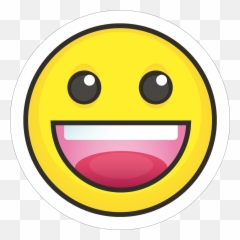 Emoji Faces Predesigned Template For - Happy Smiley,Slant Face Emoji