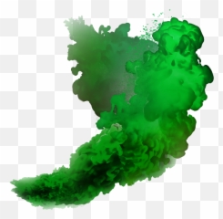 Green Smoke Png Background Image - Transparent Background Green Smoke Png Emoji,Smoke Cloud Emoji
