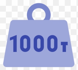 1000 Tons Icon In Color Style - U Minh Ha National Park Emoji,Ton Of Heart Emojis Picure