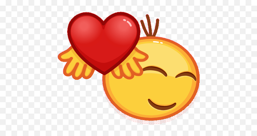Sticker Maker - Kolobok Happy Emoji,Beating Heart Animated Emoticon, Iphone