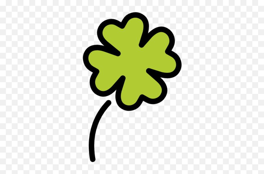 Four Leaf Emoji,Four Leaf Clover Emoticon For Steam
