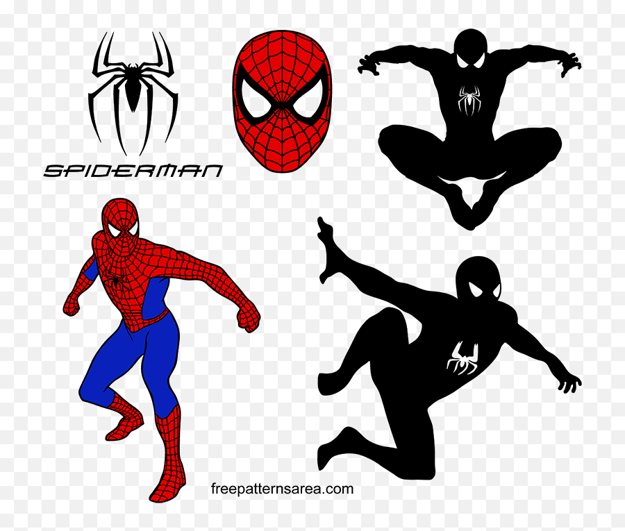 Spider - Silhouette Spider Man Svg Emoji,Spiderman Eyes Emotion