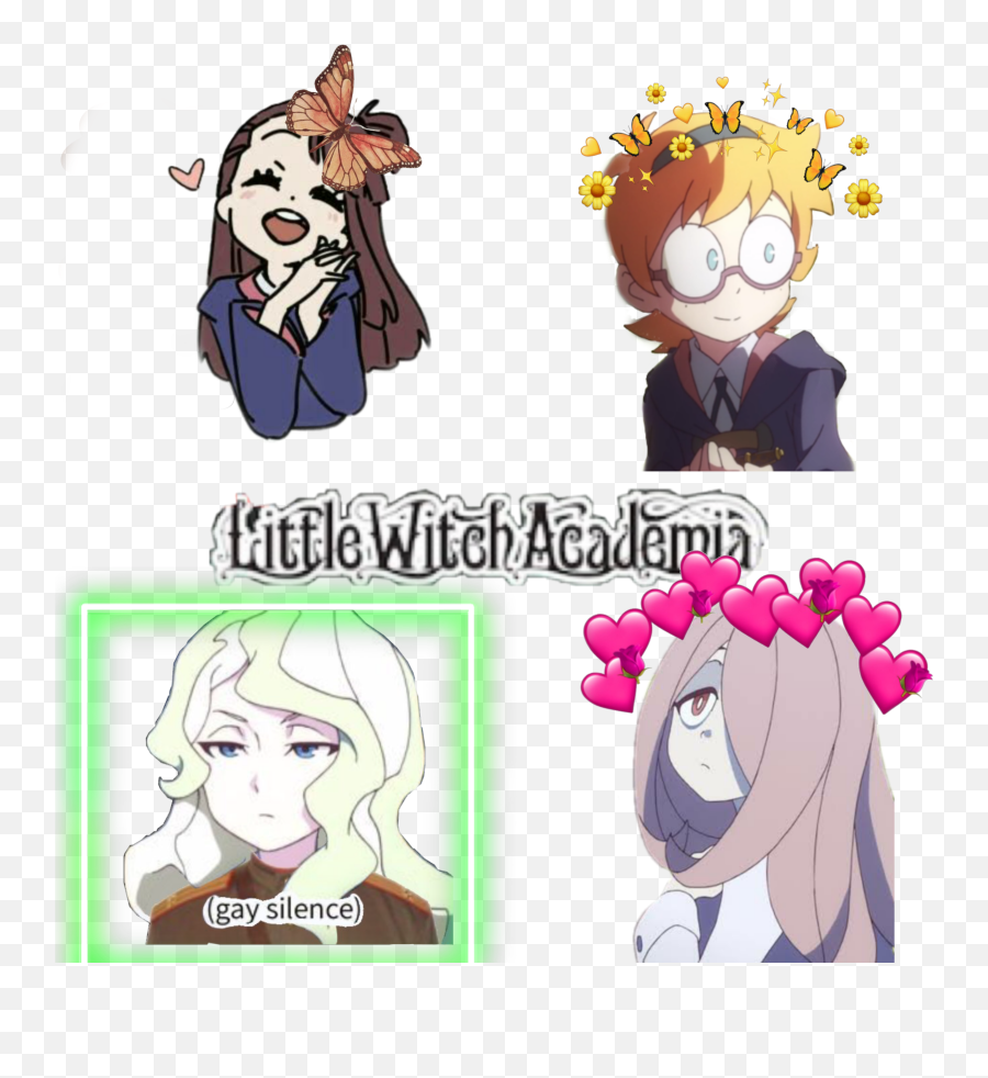 The Most Edited Sucy Picsart - Fictional Character Emoji,Little Witch Academia Lotte Emojis