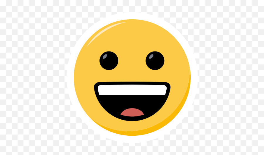 Laugh - Free Icon Library Happy Emoji Flat Png,Yandere Emoji