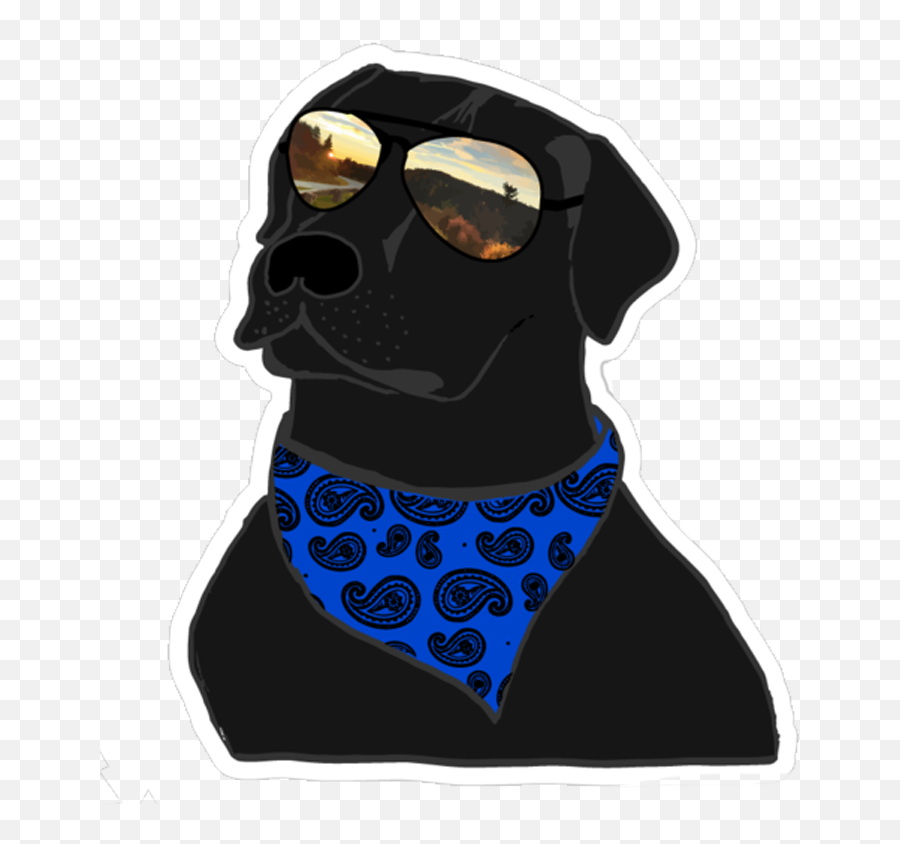 Buy Wholesale Blue Ridge Ridin Black Lab Sticker By Life Emoji,Sweater Emoji To Copy And Paste