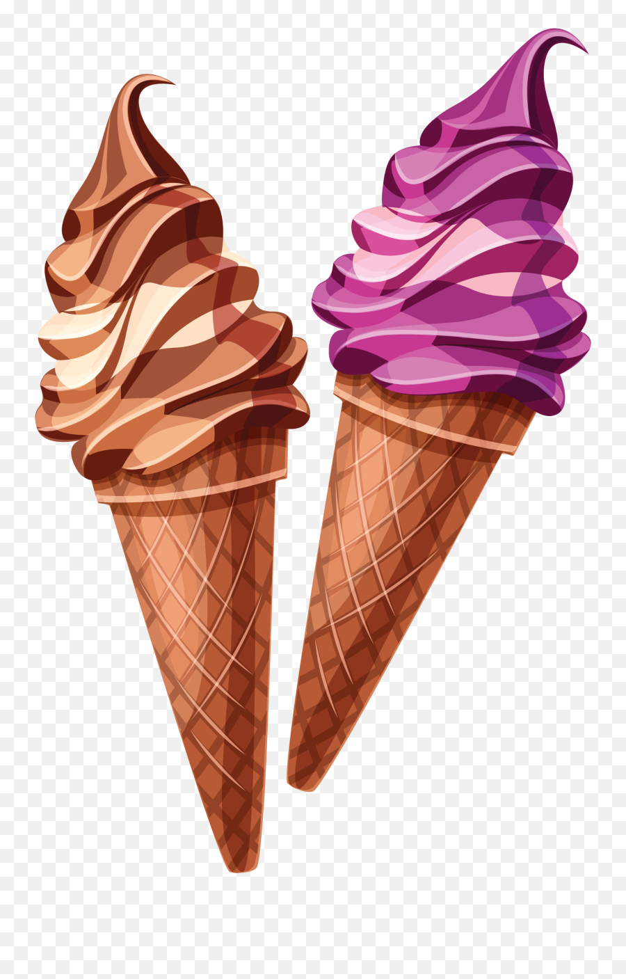 Icecream Magnificent Cone Pink Sticker - Cone Ice Cream Png Emoji,Ice Cream Sun Cloud Emoji