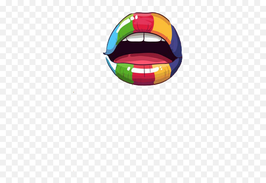 Kiss Lips - Nostalgiaz Lips Decorative Wide Grin Emoji,Girl Emoji Pillow