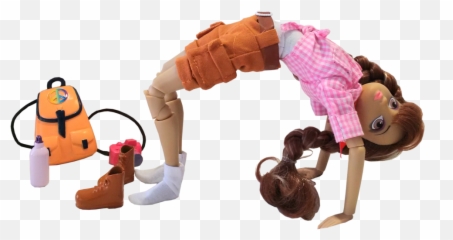 How Cool Is This Yoga Dolls These Ainu0027t No Barbies Baby Emoji,Barbie? Fashionistas? 39 Emoji Fun Doll & Fashions - Curvy