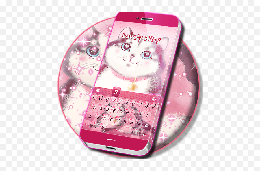 Lovely Kitty Keyboard Theme Apk Download - Free App For Emoji,Emojis To Describe Sasuke Uchiha