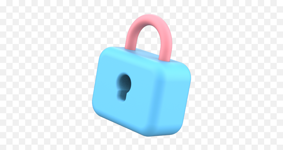 Premium Lock 3d Illustration Download In Png Obj Or Blend Emoji,Lock Icon Emoji