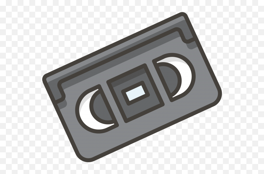 Video Cassette Emoji Icon Png Transparent Emoji,Silver Emoji